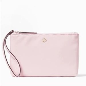 kate spade PINK Medium Double Zip Wristlet